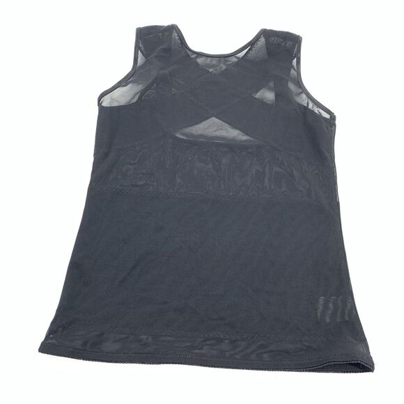 Kymaro Control Smoothing Tank Top Size Large Womens Solid Black Body Shapewear L - Picture 2 of 6